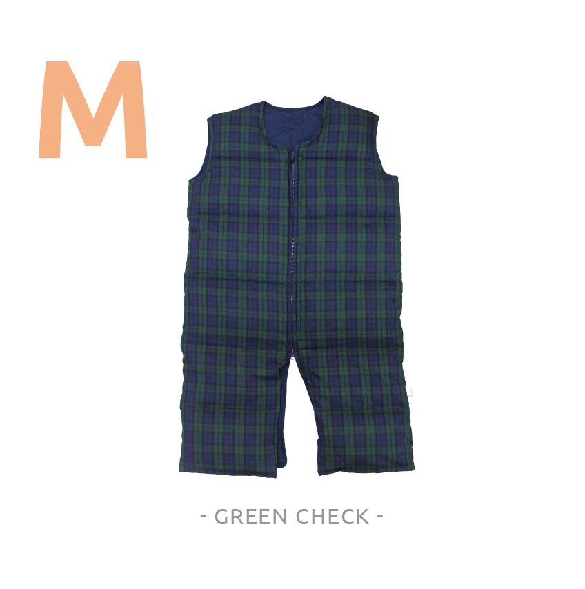 M袖つき - GREEN CHECK -